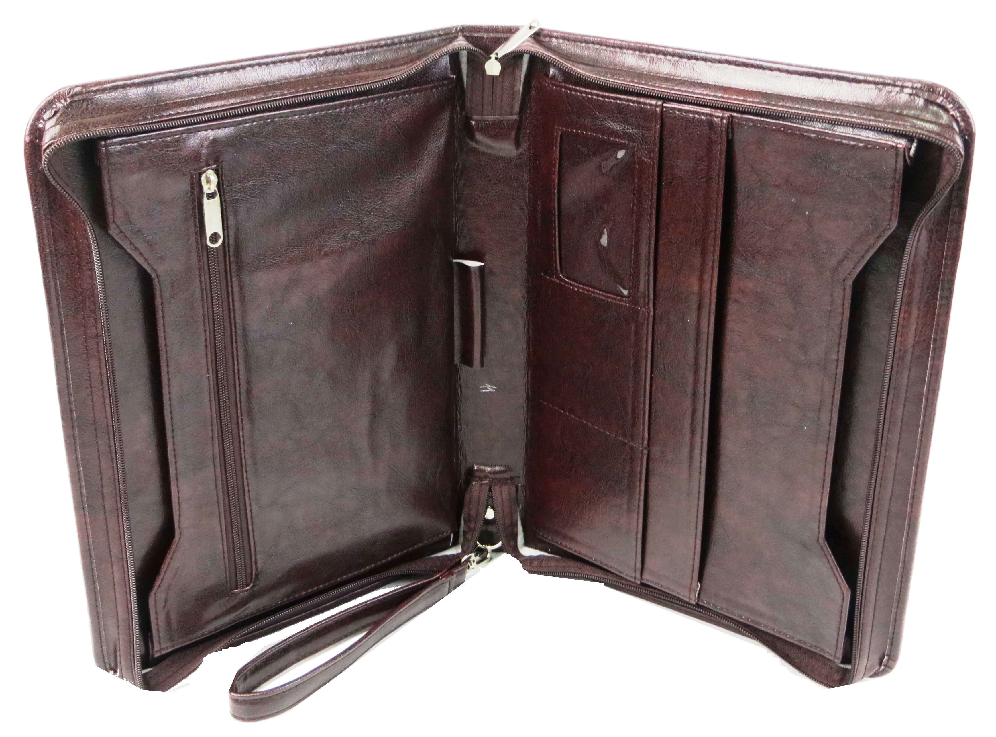 Ділова папка зі штучної шкіри Exclusive Коричневий (711000 brown)