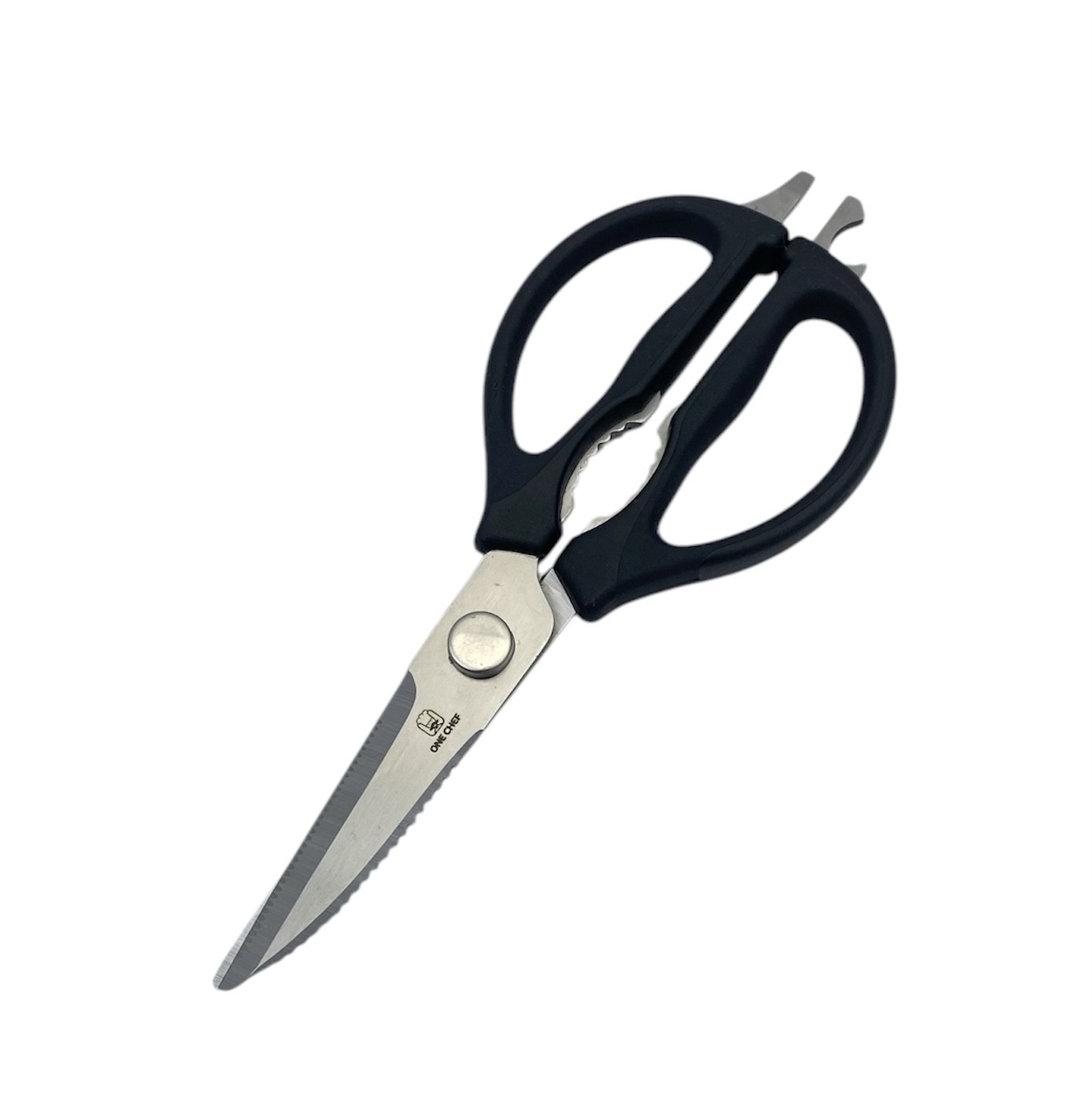 Ножиці кухонні One Chef 24,5 см Чорний