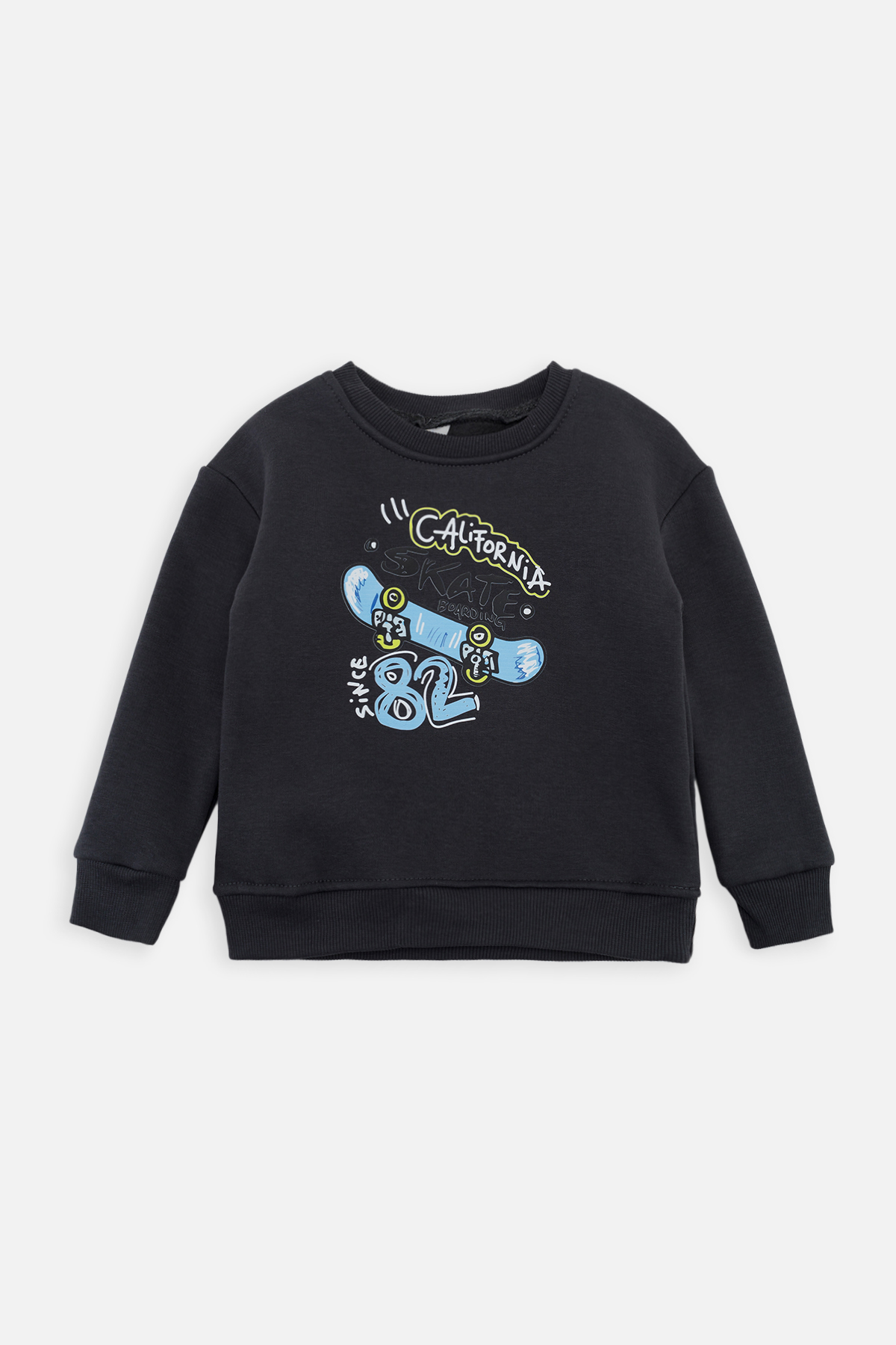 Світшот для хлопчика Sugar 98 см Графітовий ЦБ-00261400