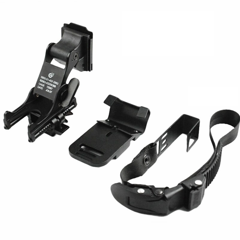 Тактичний комплект для кріплення на шолом MICH для NVG PVS-14 PVS-7 для швидкого знімання Чорний