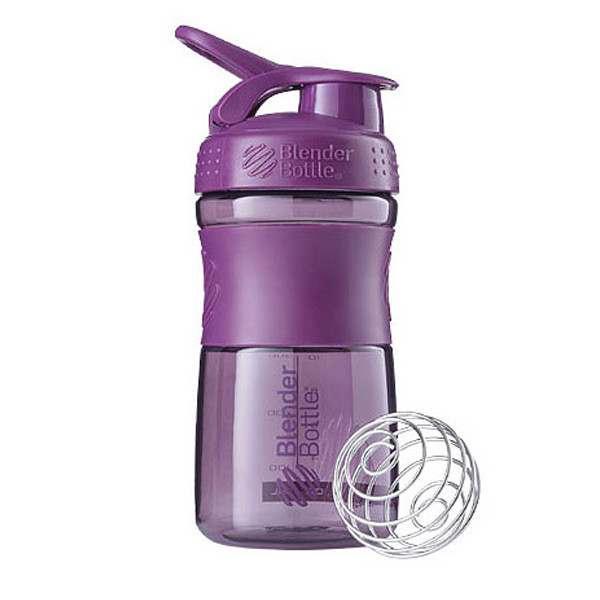 Шейкер спортивний пляшка BlenderBottle SportMixer 20oz/590ml Plum Original
