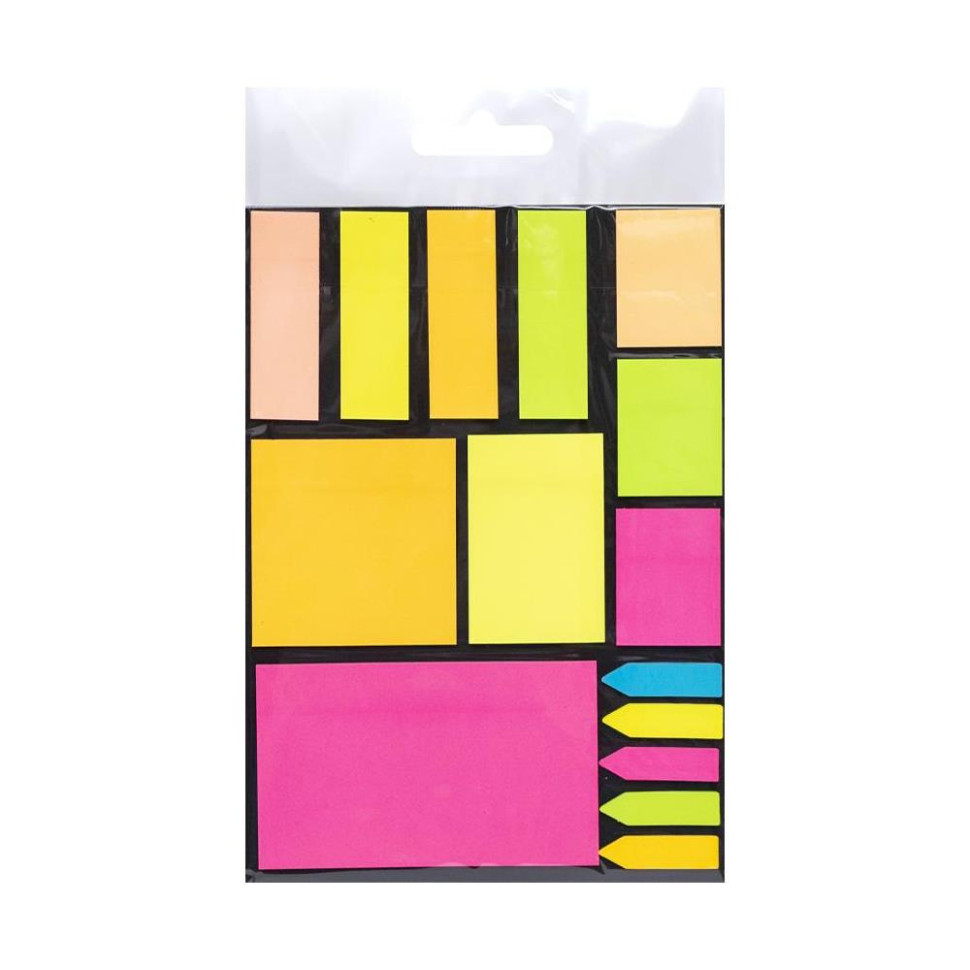 Папір для нотаток на планшетці Bambi Z15 15 різних стиків