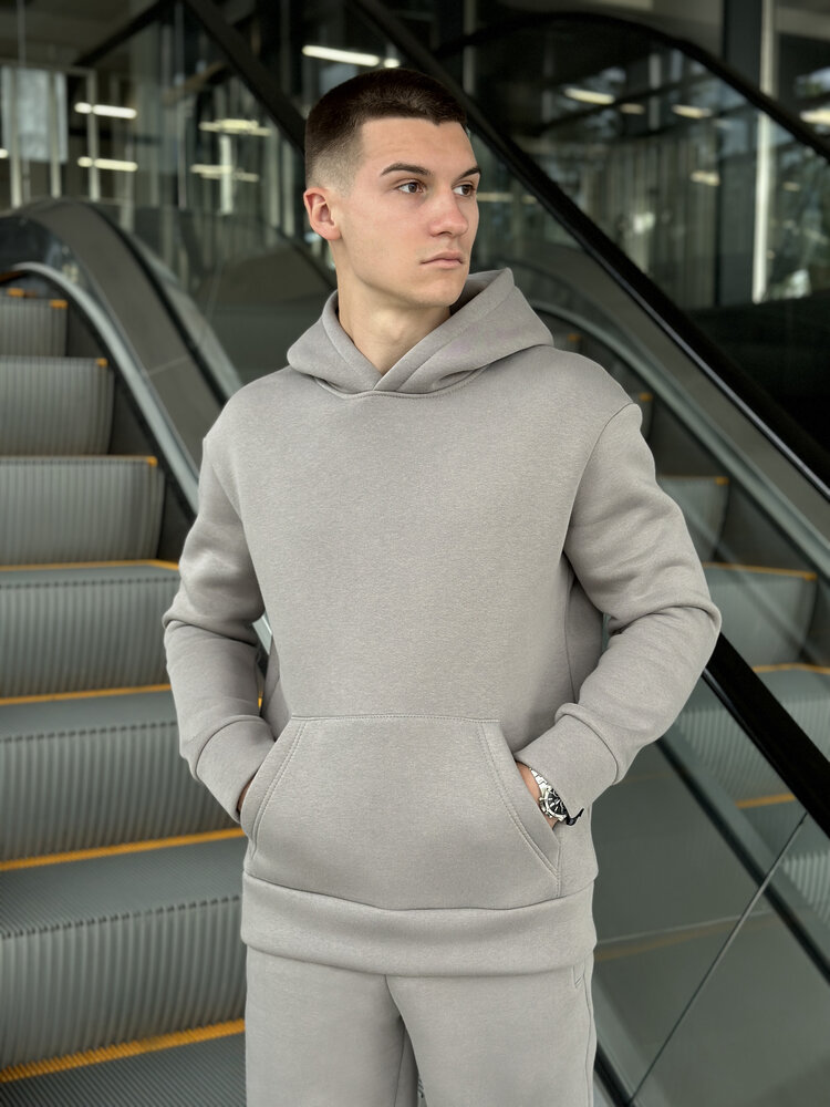 Худі чоловіче Pobedov 008 295965 M Сірий (00000007021)