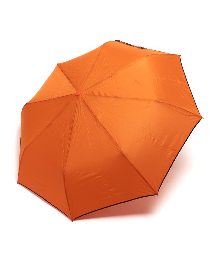 Парасолька жіноча напівавтомат SL 7003 8 спиць 3 складання Помаранчевий