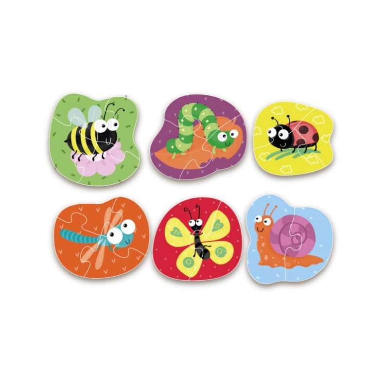 Пазл DoDo 2-3-4 елементи Комахи (nd300253)