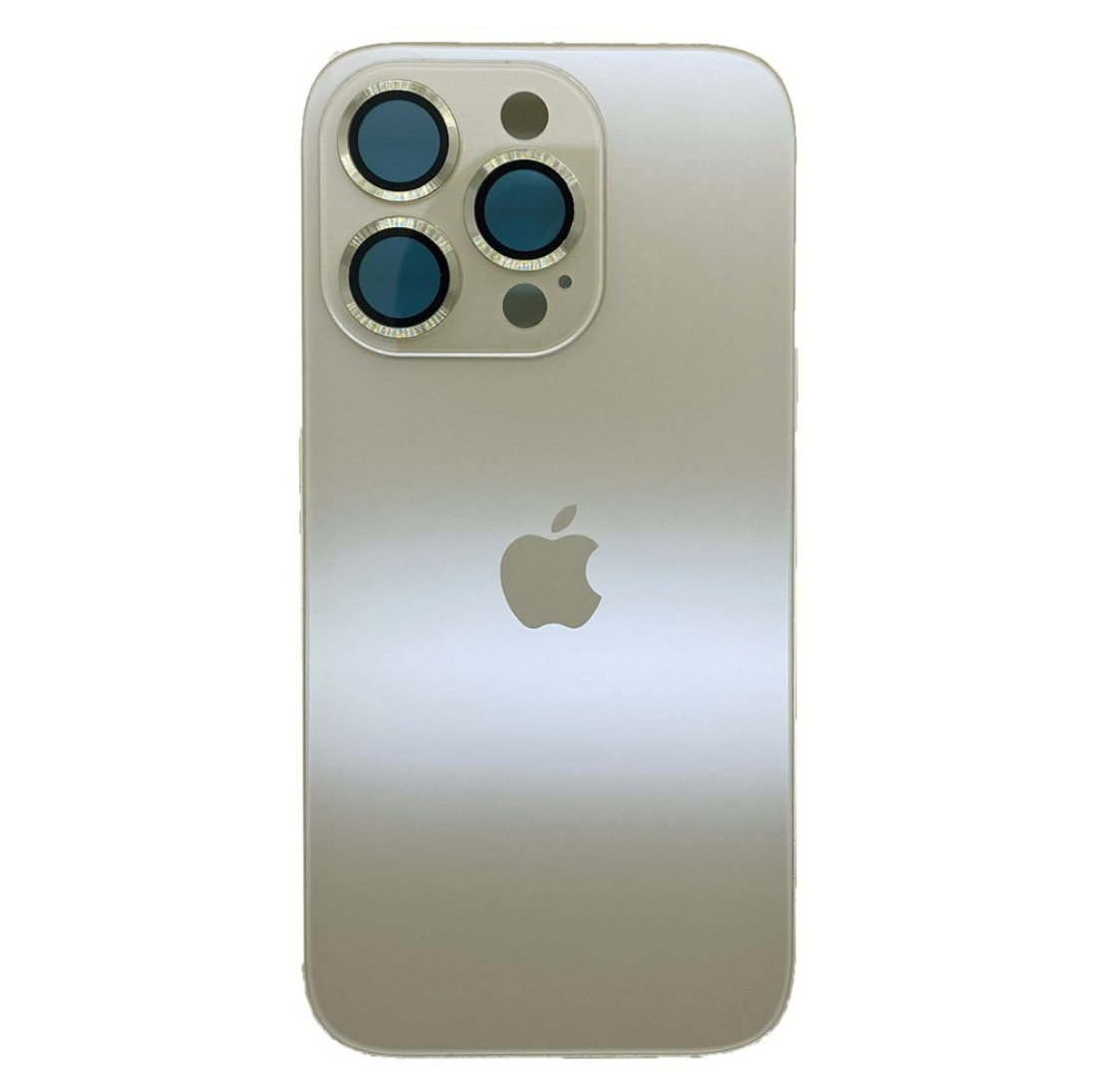 Панель із захистом лінз камери Essential Chameleon Metal Eagle Eye iPhone 14 Pro Gold dust (V4T-0714)