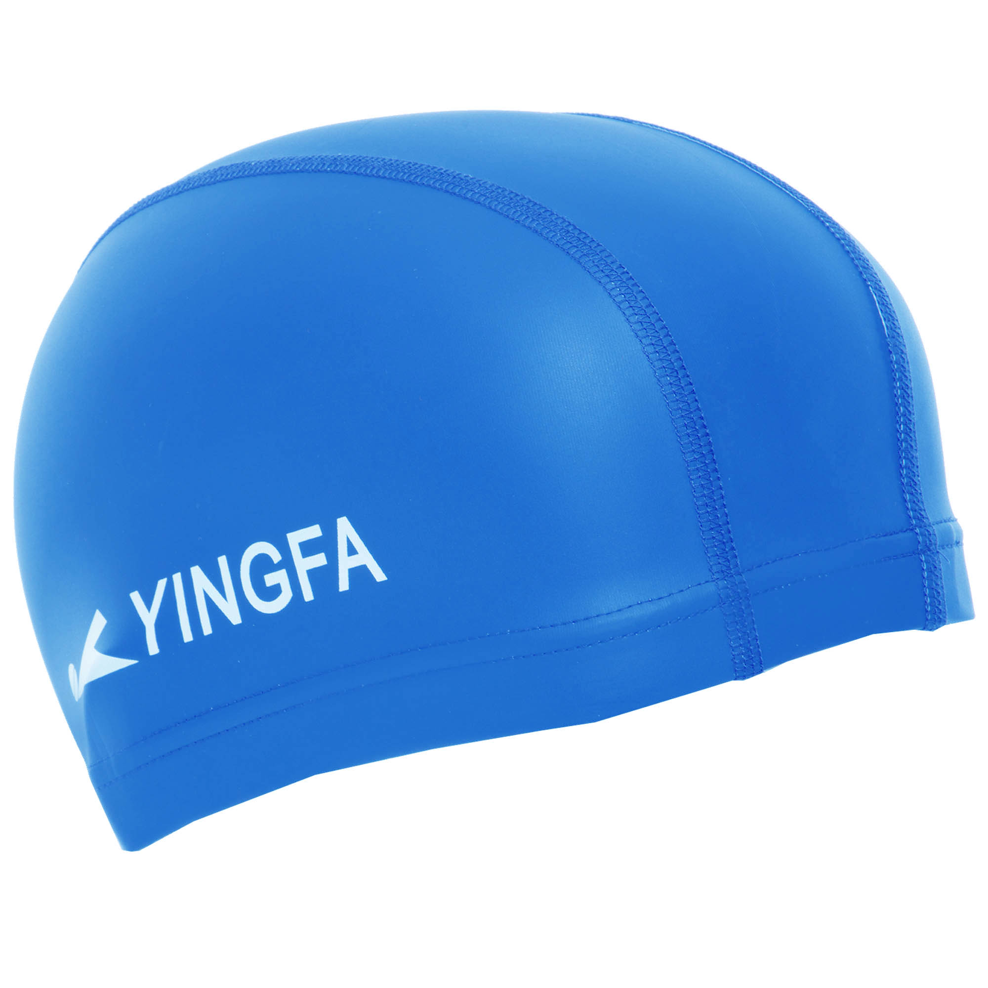 Шапочка для плавання текстильна з покриттям PU YINGFA C0078 Синій