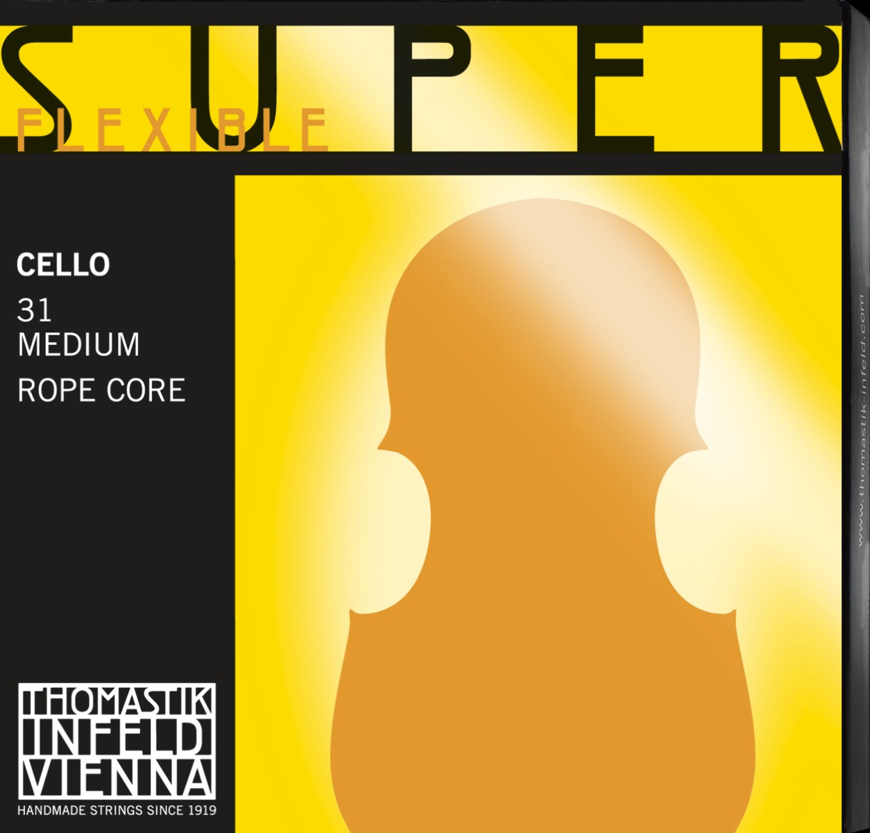 Струни для віолончелі Thomastik-Infeld 31 Superflexible Rope Core 4/4 Cello Medium Tension