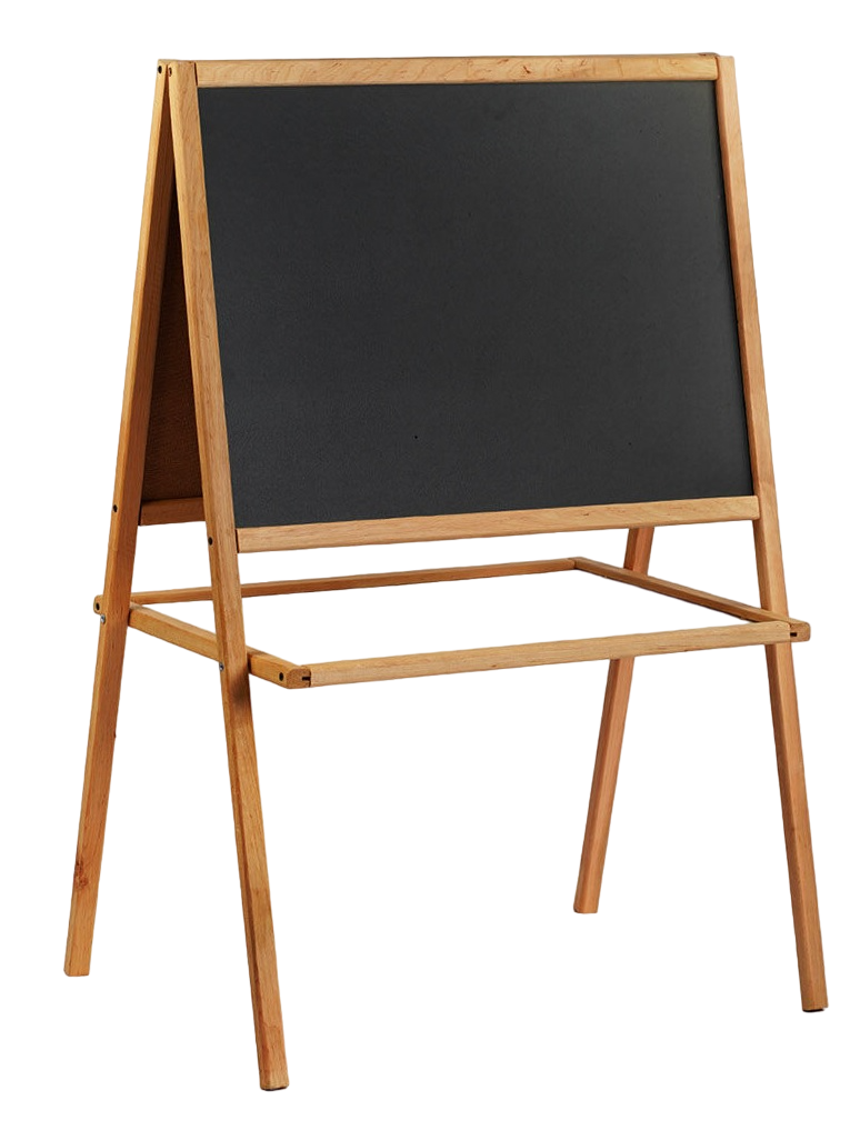 Мольберт дитячий Іграша 100 х 66 см White and black (128567)