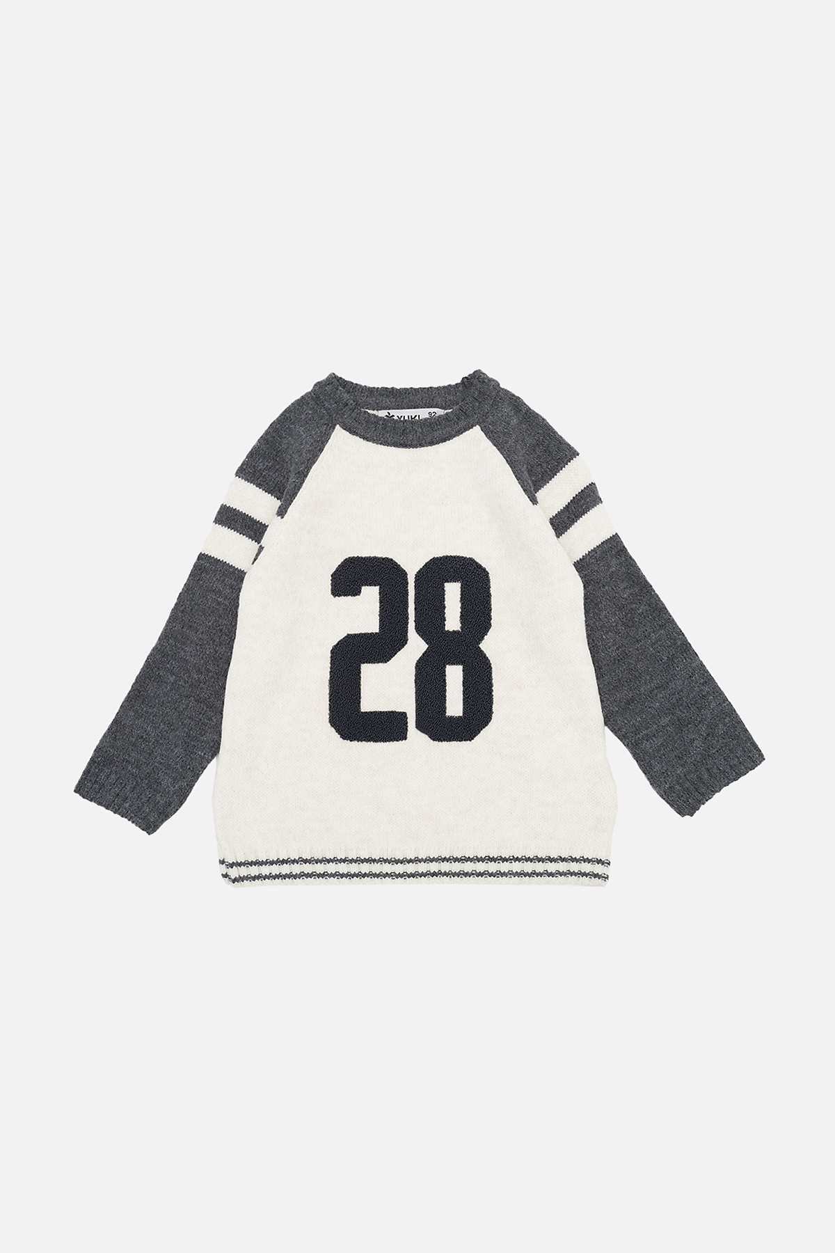 Джемпер для хлопчика Yuki 104 см Молочно-сірий ЦБ-00256861 (SKT001011502)