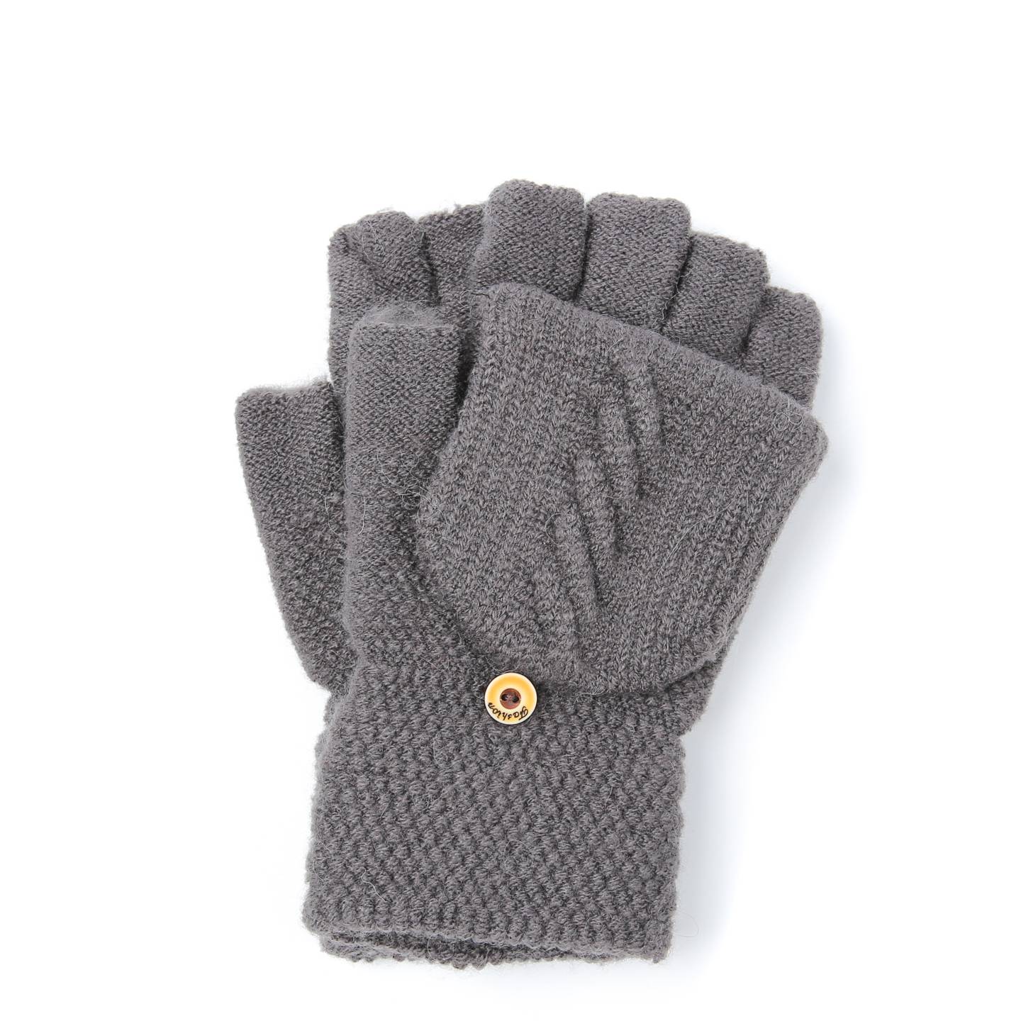 Мітенки жіночі LuckyLOOK Акель One Size Сірий 671-973