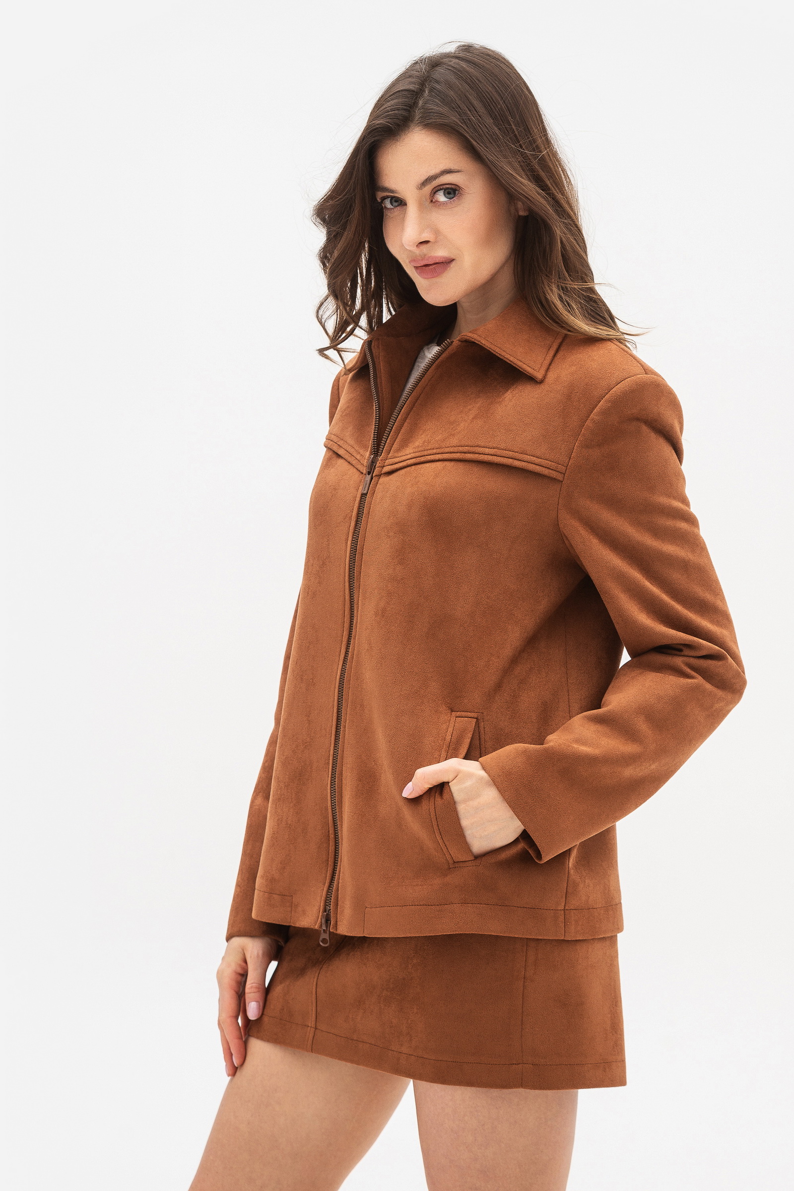 Бомбер Lesia Стелія 01 50 Теракотовий (15261000050)