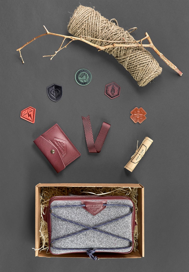 Набір скауту для дівчаток BlankNote Виноград (BN-set-access-37)