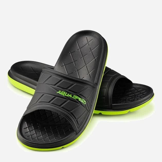 Шльопанці Aqua Speed ​​Aspen 8482 38 Чорно-жовтий (534-07 38)