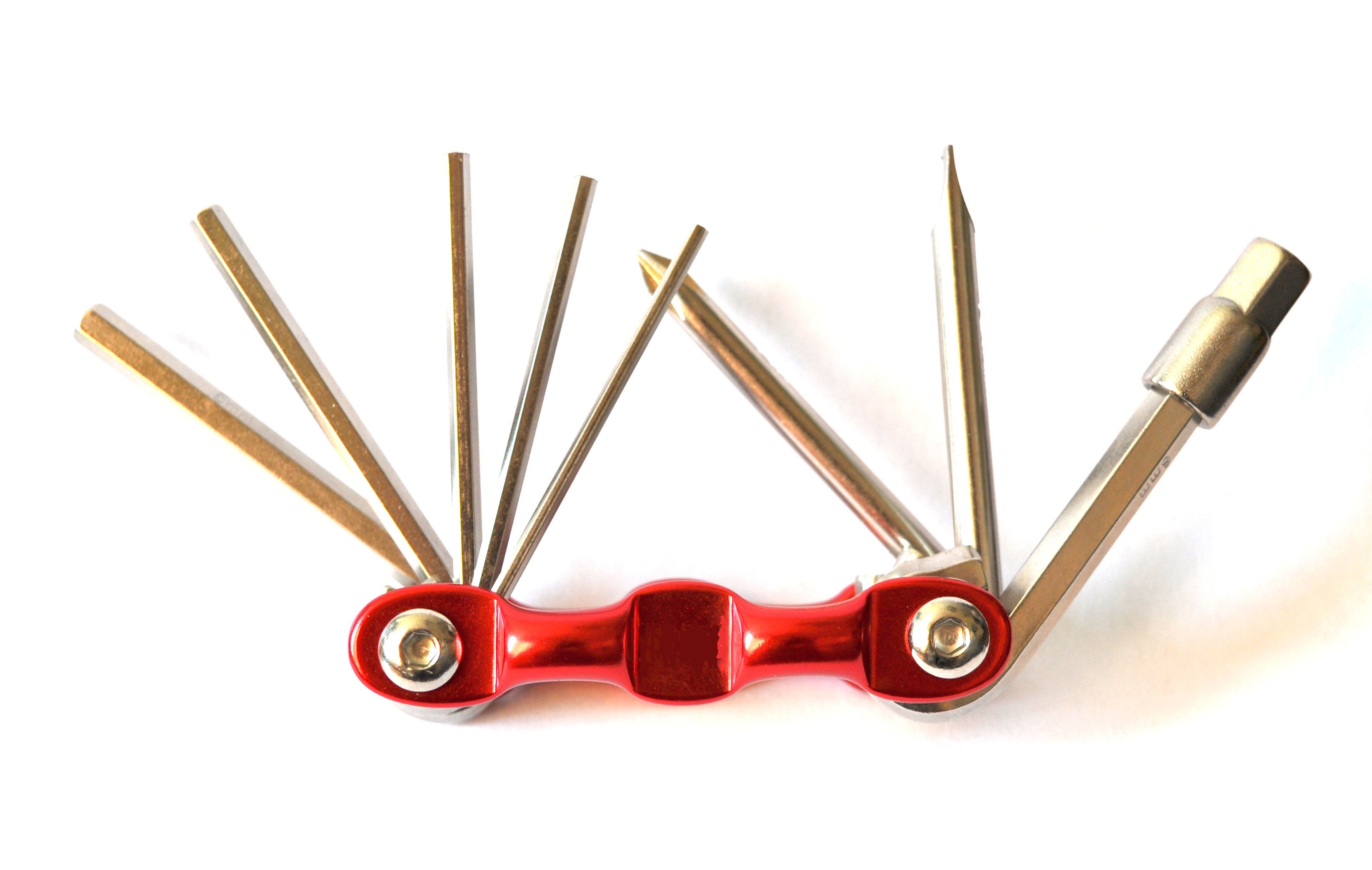 Мульти-ключ Kenli KL-9833B 9 предметів Червоний (02915)