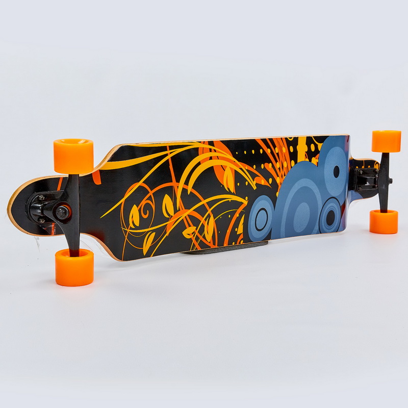 Лонгборд Бордволкінг в зборі SK-908 колесо-PU, розчин деки 104x24см, АВЕС-7 (PS00097)