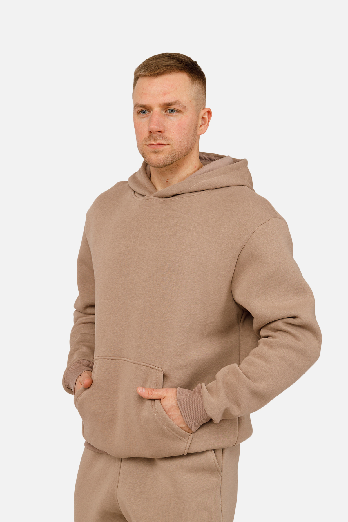 Чоловічий худі Yuki L Капучино ЦБ-00254620 (SKT001004955)