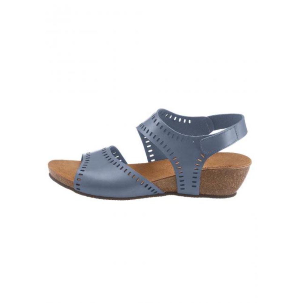 Босоніжки Eddie Bauer Womens Leather Sandals 39 Синій (7723633BL)