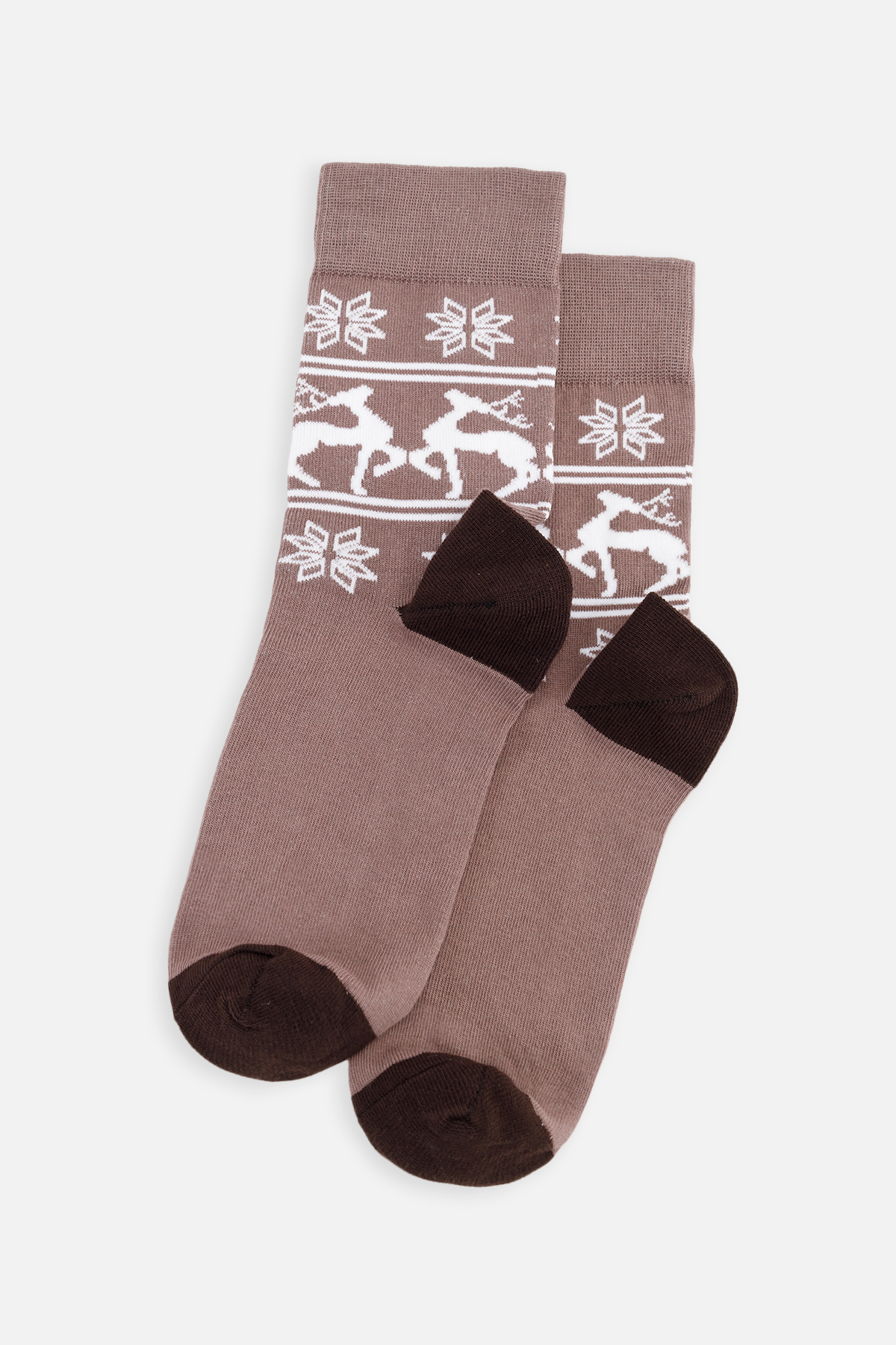 Чоловічі високі шкарпетки Yuki 44-45 Капучино ЦБ-00264281 (SKT001030984)