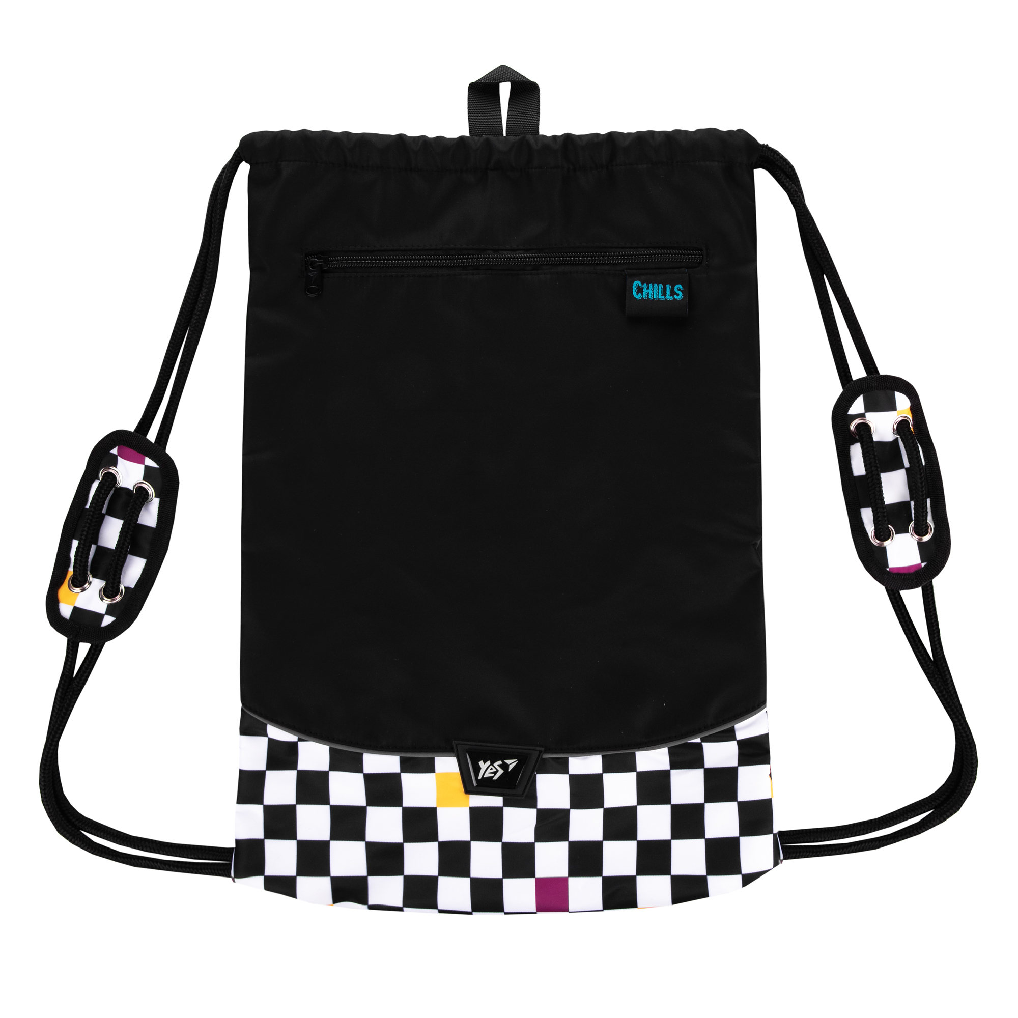 Сумка для взуття YES SB-20 Just Fun 50х34 см Чорно-білий (550054)