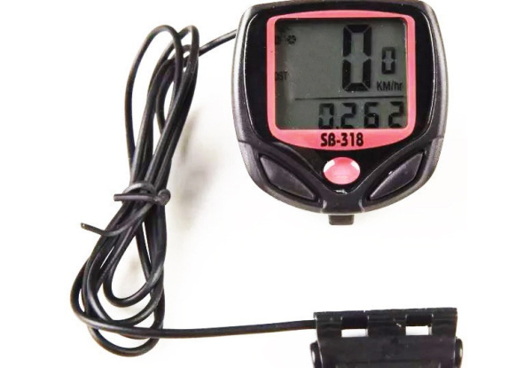 Велокомп'ютер Shenba SB-318/2016 (блістер) 15 функцій Чорний (SB-318/2016)