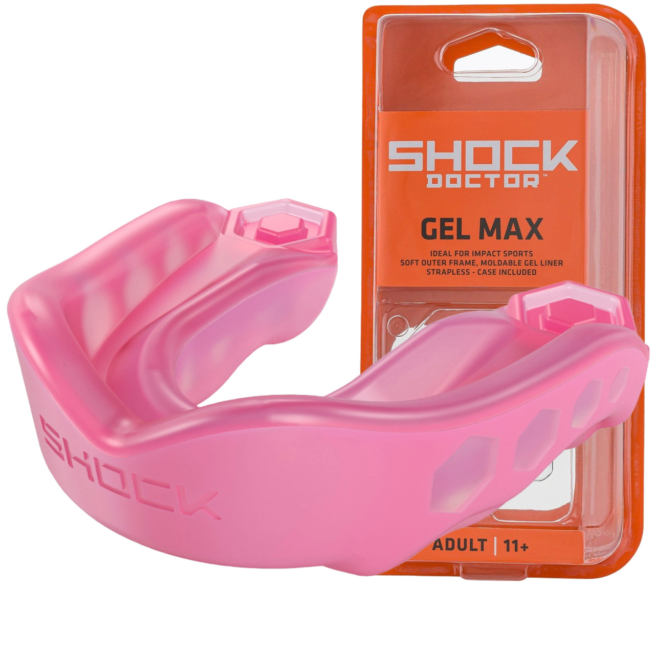 Капа доросла Shock Doctor Gel Max 11+ Hot Pink (6200-PK-AD)