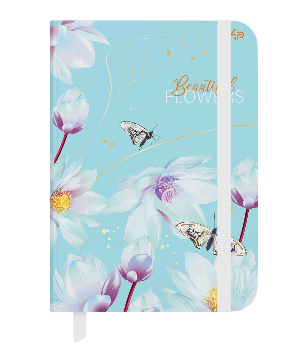 Блокнот 4Profi Beautiful flowers lotus 64 аркуша формат А5 905348