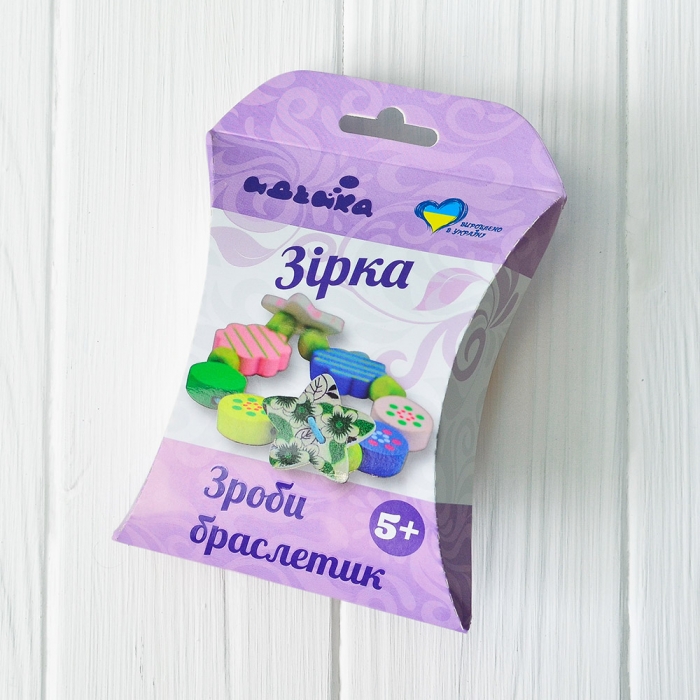 Набір Зроби браслетик Зірка Ідейка (97048)