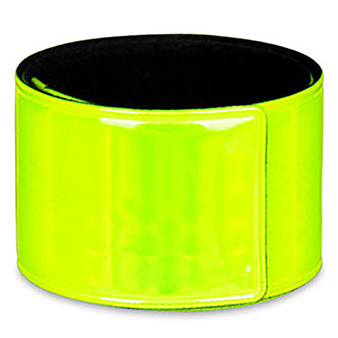 Світловідбивні кольорові сліпий браслети-флікери Refloactive Жовтий Без логотипу