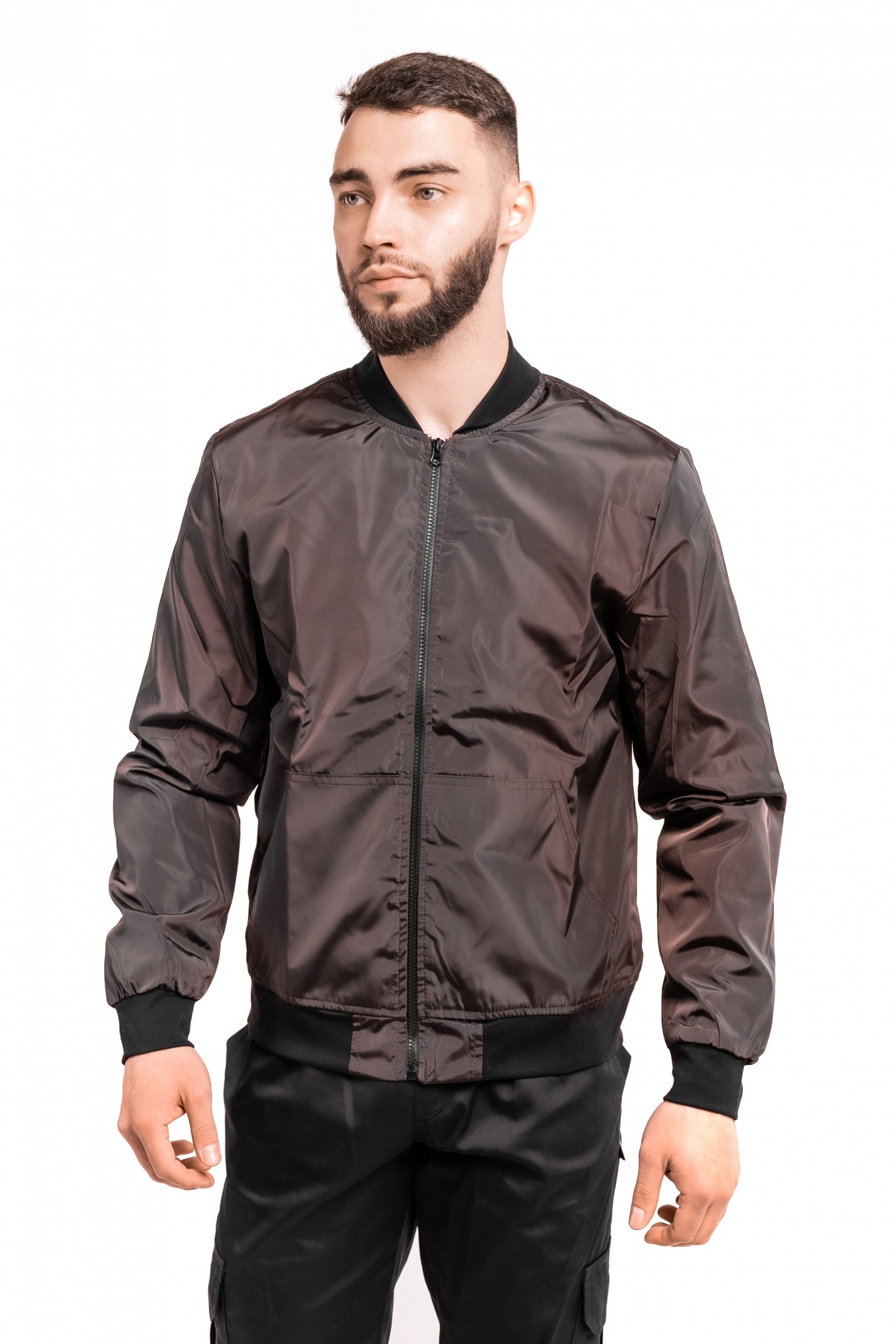 Бомбер Intruder S Коричневий (1589542492)