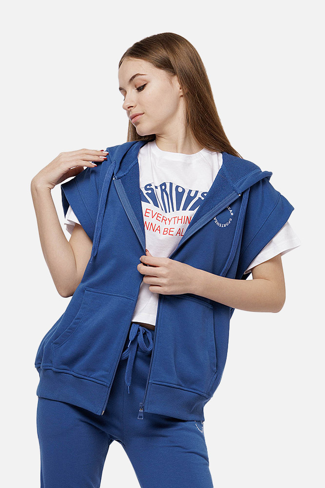 Жилет жіночий спортивний XS індиго Joggy ЦБ-00210074