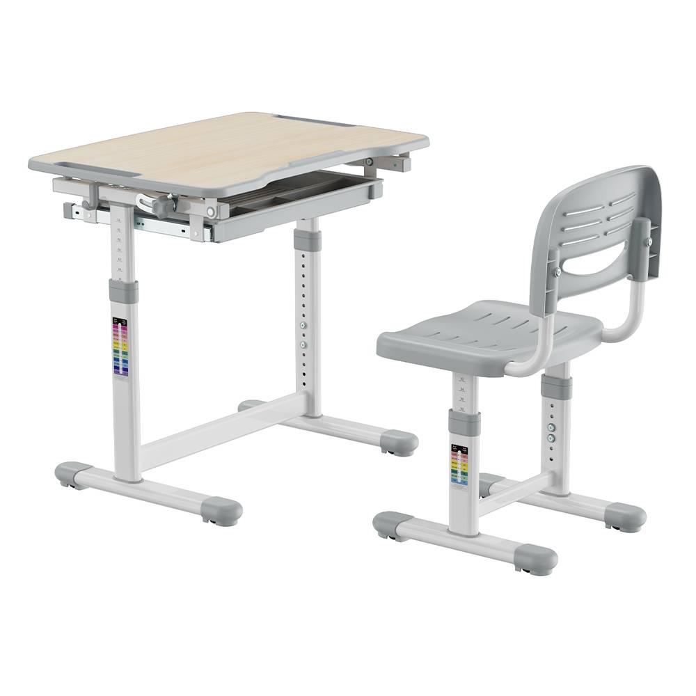 Дитячий комплект меблів FunDesk Sole Сірий (983533872)