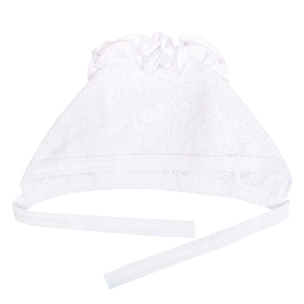 Чепчик для дівчинки GABBI СН-19-1 18 Білий (11664)