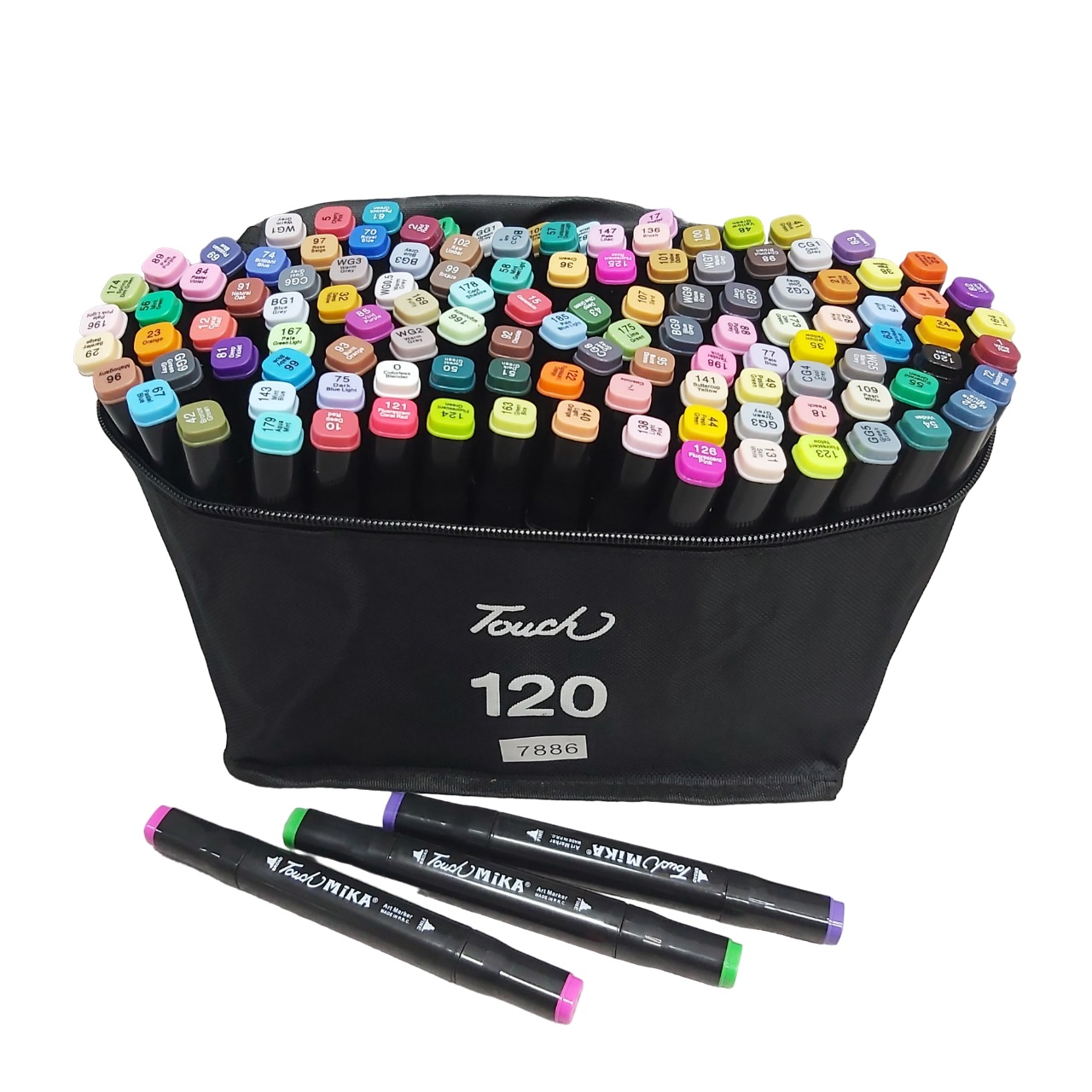 Набір скетч-маркерів Touch Migo 120 шт