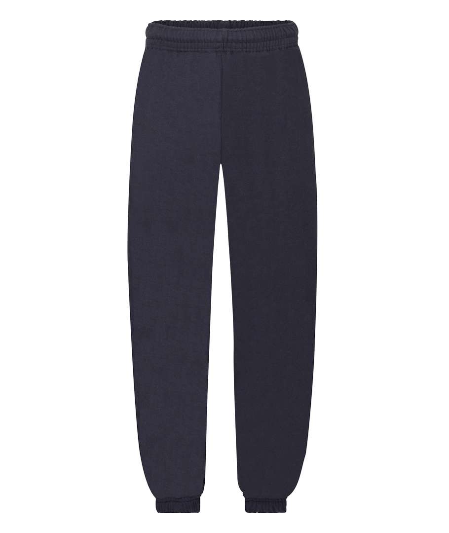 Спортивні штани Fruit of the loom Cl el cuff jog pants 140 см Темно-синій (64-051-0)