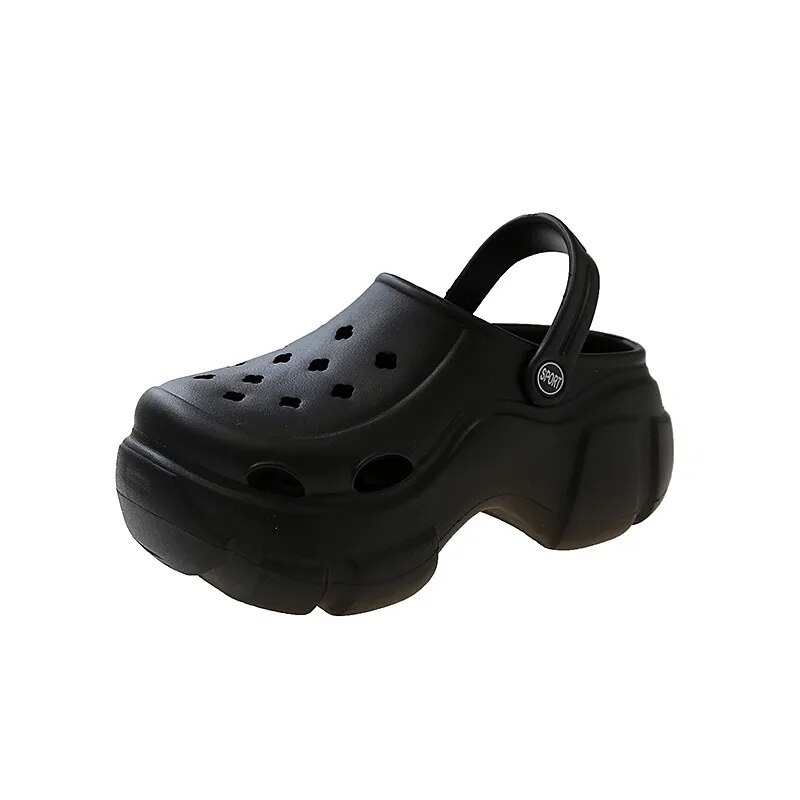 Крокси на платформі CRUISER Чорний 40-41 (25 см) GaLosha Весна/літо Croslite (4339)