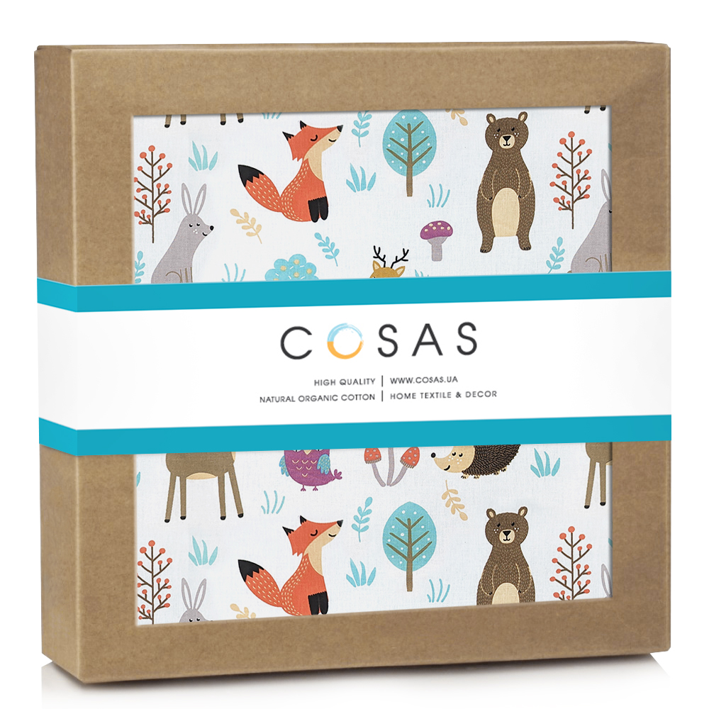 Байкові пелюшки ANIMALS Cosas Бежевий 80х100 см
