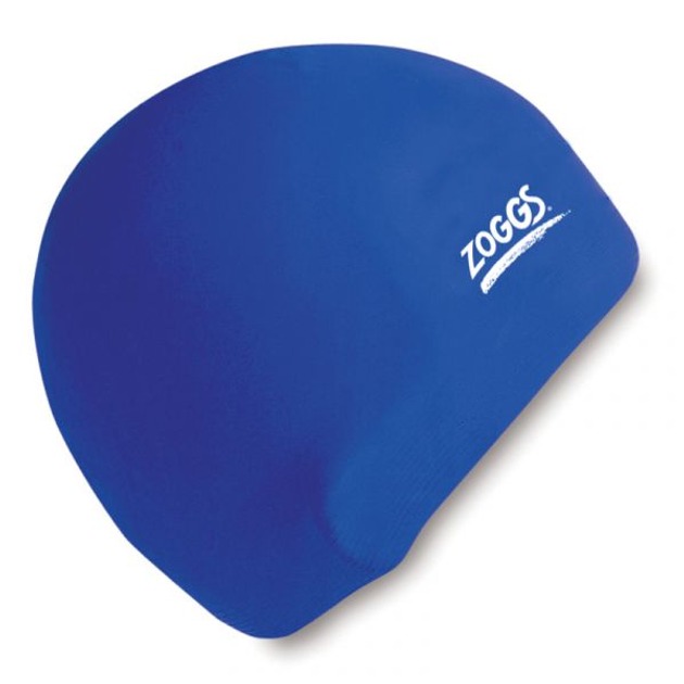 Шапочка для плавання Zoggs Silicone Jr Синій One Size (1000-300709.RY)
