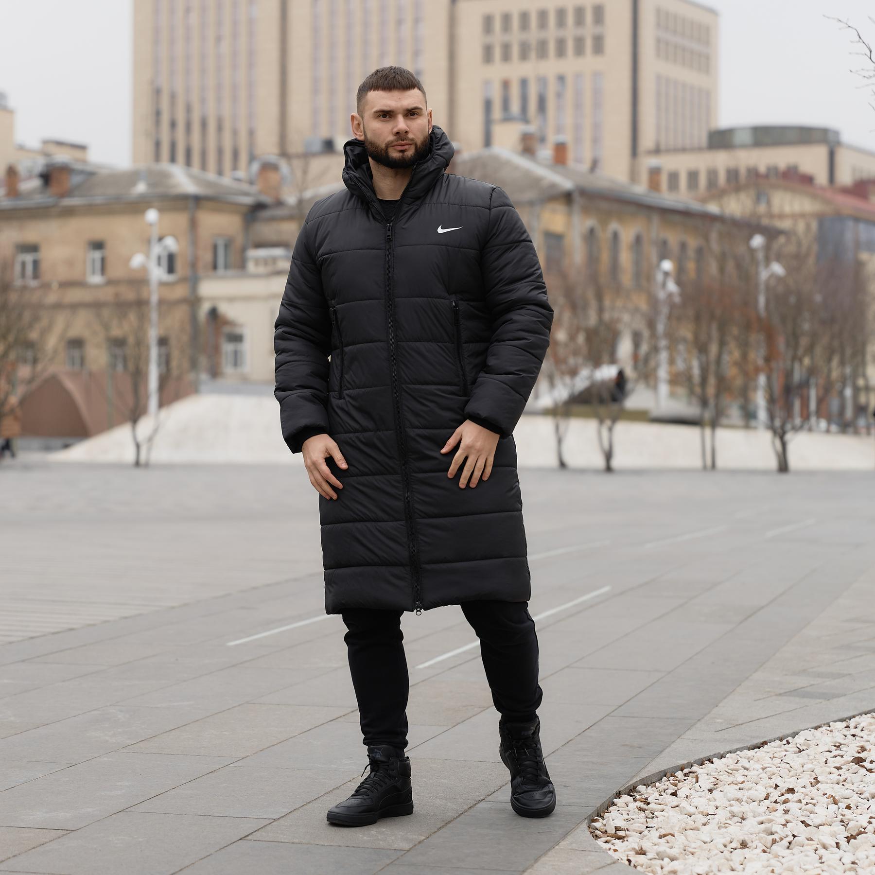 Пуховик чоловічий No Brand S Чорний (1785438271/S)