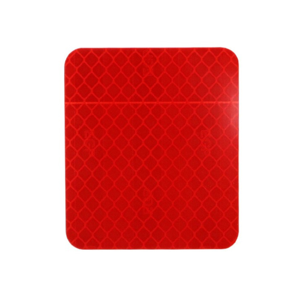 Світловідбивна наклейка на заднє крило для електро-самокату UKC 66х57 мм Xiaomi Pro 2 Red