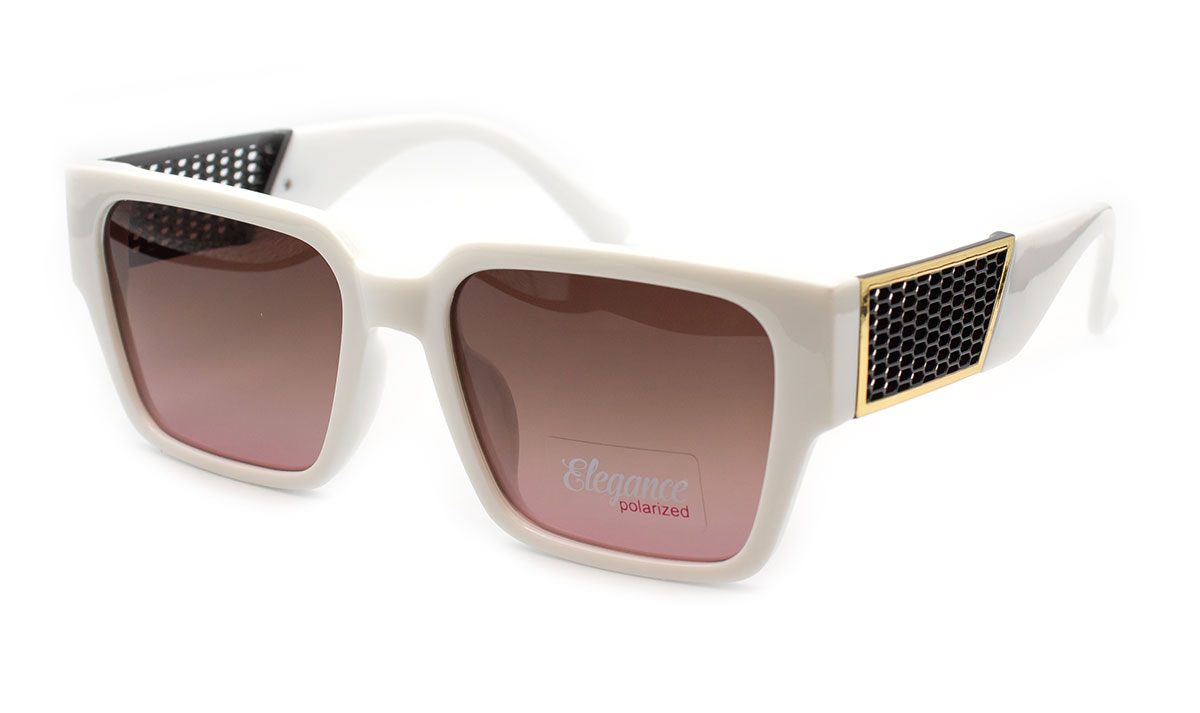 Сонцезахисні окуляри жіночі Elegance 24508-C3 Polarized Коричневий (41541)