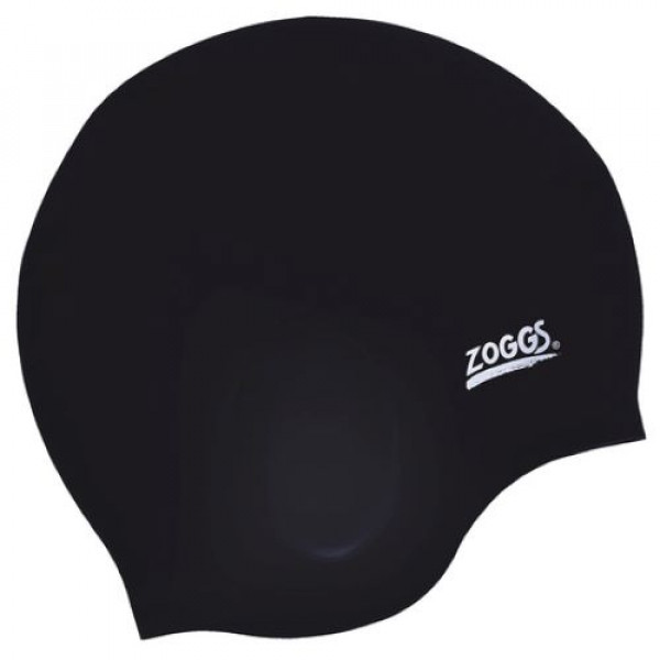 Шапочка для плавання Zoggs Ultra-fit Silicone Cap Чорний One Size (1000-300767.BK)