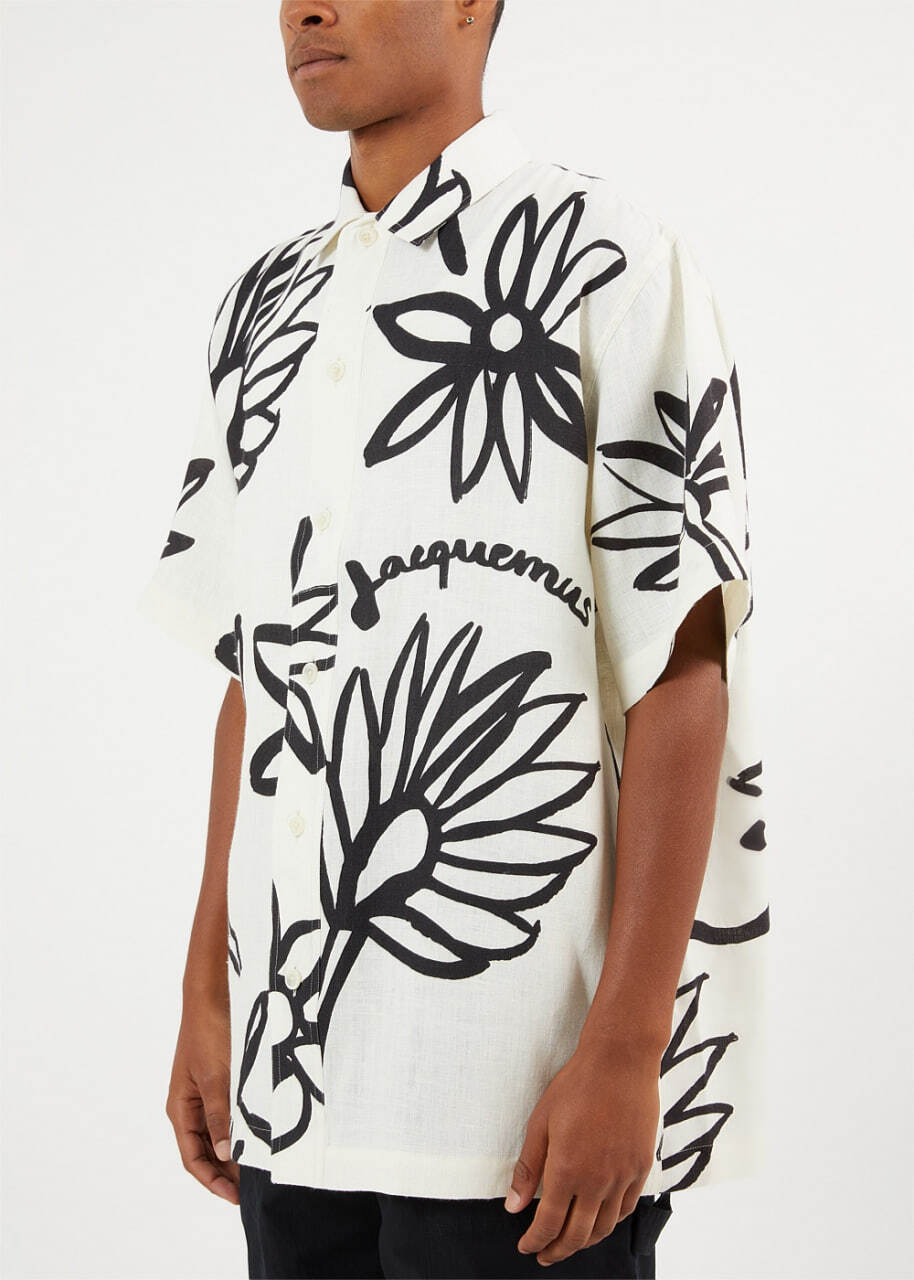 Сорочка No Brand La Chemise Moisson Short Sleeve Shirt White L