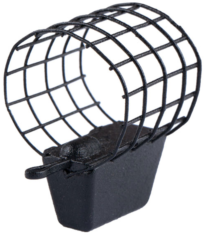 Годівниця Brain фідерна S 4x13 комірок фарбована 60 г Чорний (1858-21-29)