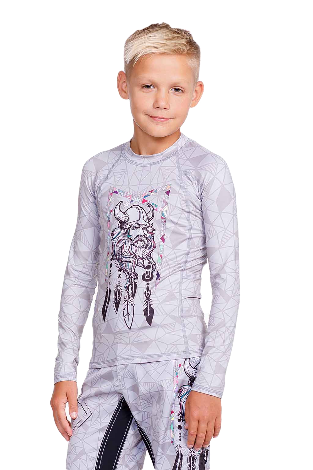 Рашгард Berserk Sport Thor 134 см gray (011534)