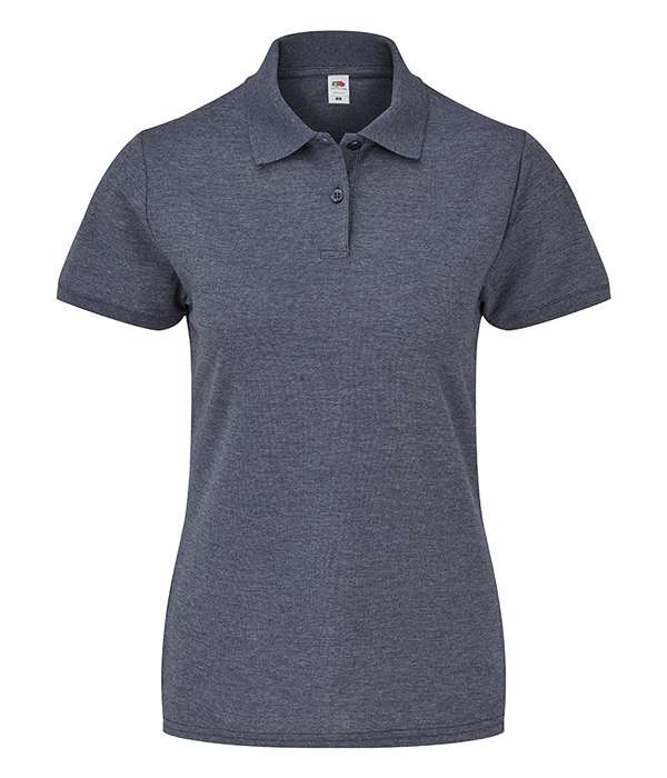 Поло Fruit of the loom 65/35 Polo Lady-Fit 2XL Темно-синій (63-212-0)