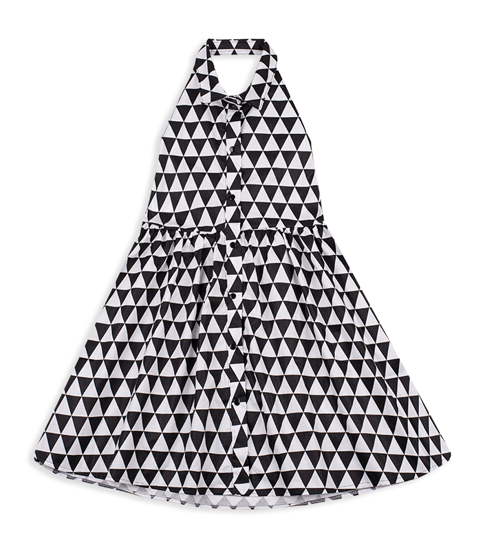 Сарафан літній яскравий GABBI Лайк Чорний на зріст 122 (12164)