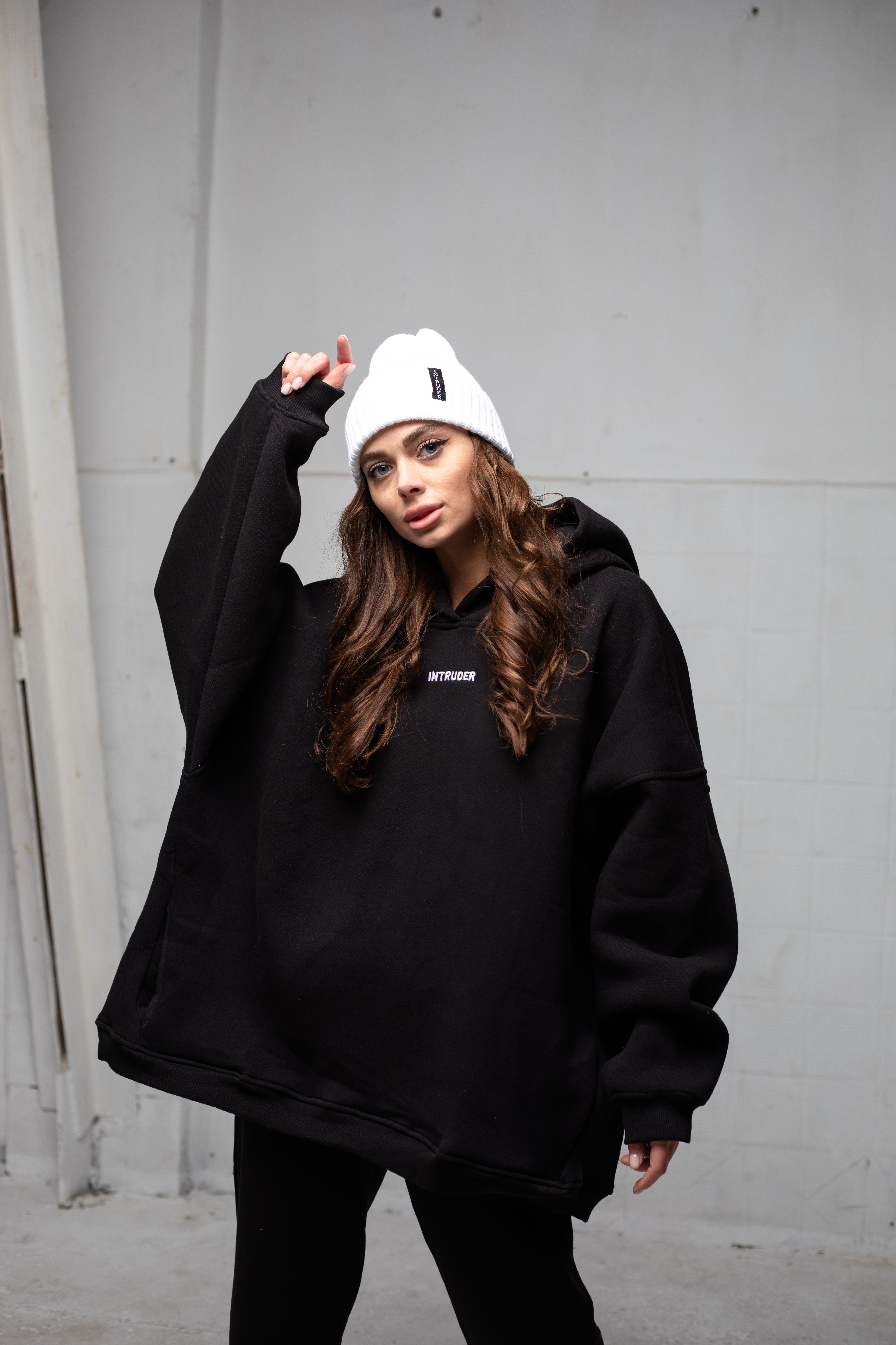 Худі Bowl Intruder Чорне S-L  (1637833528)