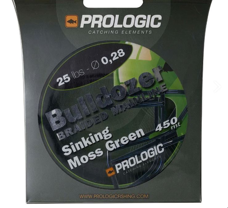 Шнур Prologic Bulldozer Braid 450m Camo Green 0.28mm 25lb/11.3kg (1013-1846.12.41)
