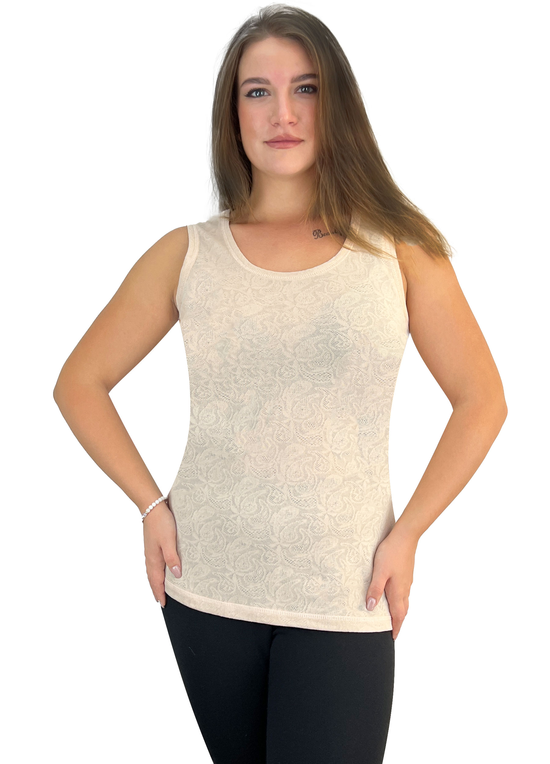 Майка жіноча Жемчужина Стилей 9357 64-66 Бежевий (14040)